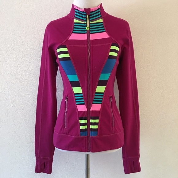 Ivivva by Lululemon Purple Full Zip Jacket Size 14